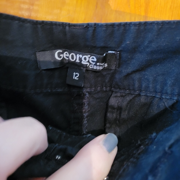 George 12 black shorts - Picture 5 of 5